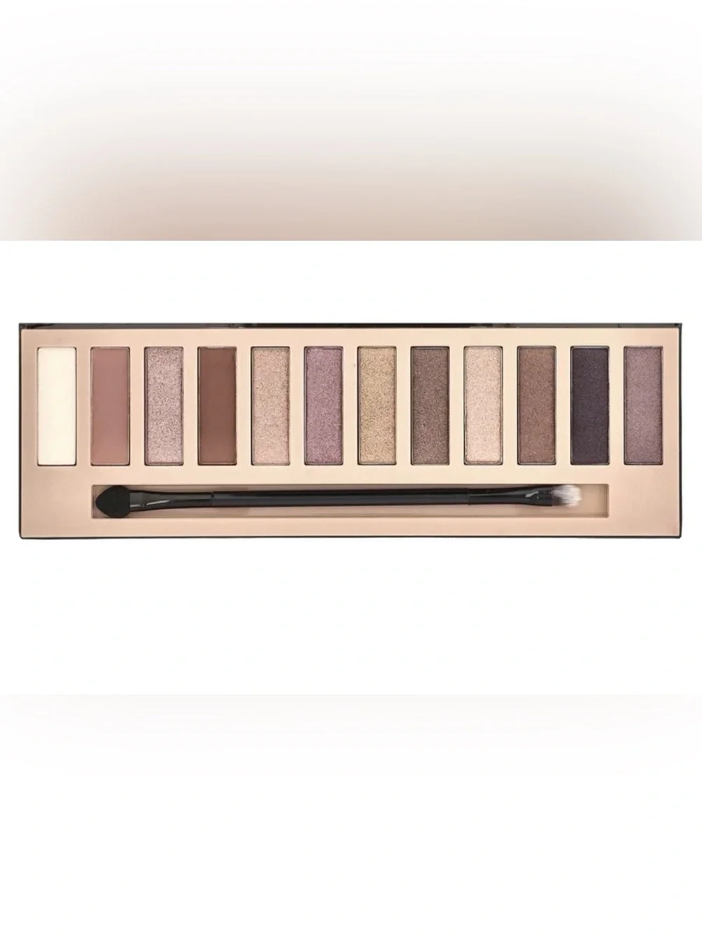 Beauty Brick, 12 Color Eye Palette, GES331 Nudes, 0.42 oz (12 g)